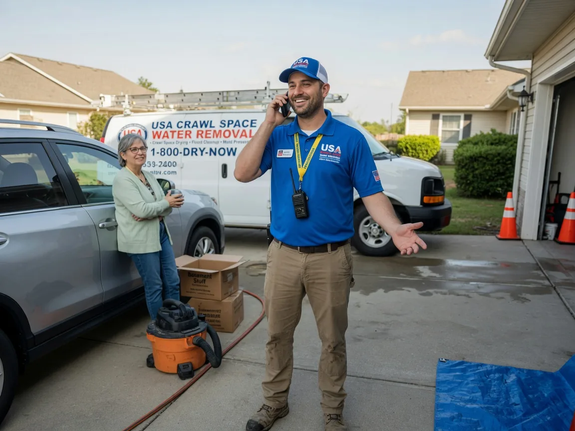 Crawl Space Water Removal Wetumpka, AL FAQs
